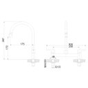Ver imagem 2 de Torneira Com Misturador De Bancada Para Pia Cozinha