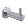 Cabide De Parede Cabideiro Aço Inox Para Banheiro Lavabo - 4
