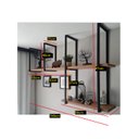 Ver imagem 2 de Kit Prateleira Lux Completo