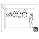 Ver imagem 4 de Espelho Adnet com Alça - 50 cm