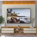 Ver imagem 2 de Magnifico 220 Painel + Magnifico 212 Rack com Led K/pés [conjunto] Cor:naturale e Off White