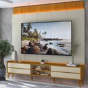 Ver imagem 3 de Magnifico 220 Painel + Magnifico 212 Rack com Led K/pés [conjunto] Cor:naturale e Off White