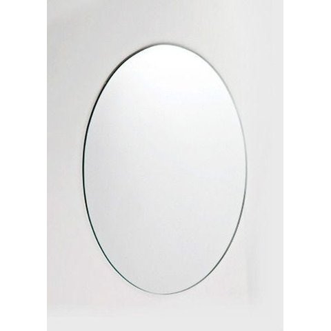 Espelho Multiuso Lapidado Oval - 60x40 Fita Dupla Face