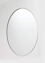 Ver imagem 1 de Espelho Multiuso Lapidado Oval - 60x40 Fita Dupla Face