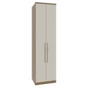 Ver imagem 1 de Guarda Roupa Modulado 02 Portas com Prateleiras 234cm Setiba - Carvalho/Palha