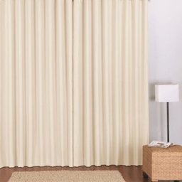 Cortina Dupla Face Corta Luz Blackout 2,80 x 2,40 Bege - 1