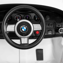 Carro Elétrico Infantil BWM Z8 - Com Controle Remoto Branco - 3