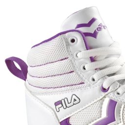 Patins Fila Quad Roll Verve Lady Branco E Roxo - 37 - 2 Patins Fila Quad Roll Verve Lady Branco E Roxo - 37 - 2