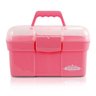 (organizadores) Maleta Organizadora de Plástico Grande - Rosa - 1