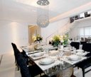 Ver imagem 5 de Lustre de Cristal Legitimo Globo 40cm Sala de Estar Mesa Jantar Quarto Living G140 - 0,80 CM