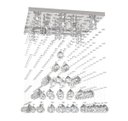 Ver imagem 2 de Lustre de Cristal Legitimo Piramide 42cm Sala de estar Mesa Jantar Quarto Living L302