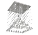 Ver imagem 1 de Lustre de Cristal Legitimo Piramide 42cm Sala de estar Mesa Jantar Quarto Living L302