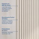 Ver imagem 4 de Painel Ripado para TV até 86 Polegadas Planejado 280x250cm Aruá CabeCasa MadeiraOriginals Off White