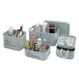 (cozy) Kit Organizador Beauty de 4 Peças - Azul - 2