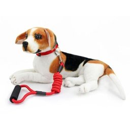 (Pet) Guia para Coleira com Apoio Emborrachado Pet - Vermelho - 2