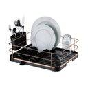 Ver imagem 2 de Escorredor De Loucas Preto/Rose Gold 983 Aramados Future