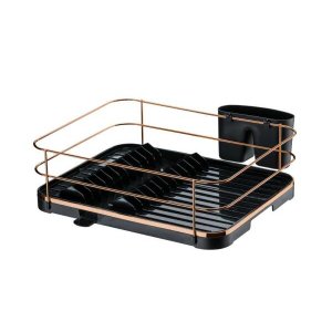 Escorredor De Loucas Preto/Rose Gold 983 Aramados Future