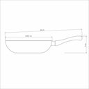 Ver imagem 4 de Frigideira Funda Tramontina Antiaderente Paris 24cm Chumbo