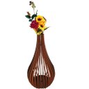 Ver imagem 1 de Vaso de Chão Decorativo Grande Capadócia Mdf:marrom/90x40cm