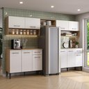 Ver imagem 1 de Armário de Cozinha Compacta Arizona Lux Carraro Branco