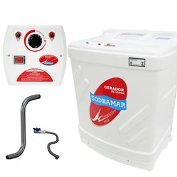 Kit Completo Sauna 12kw C/ Comando e Kit Instalação Sodramar - 2