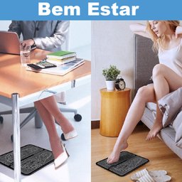 Tapete Massageador Eletrico de Pes Pernas Bem Estar Reflexologia Massagem Muscular Relaxante Braslu  - 8
