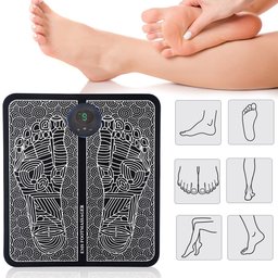 Tapete Massageador Eletrico de Pes Pernas Bem Estar Reflexologia Massagem Muscular Relaxante Braslu  - 7