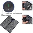 Ver imagem 3 de Tapete Massageador Eletrico de Pes Pernas Bem Estar Reflexologia Massagem Muscular Relaxante Braslu 