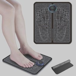 Tapete Massageador Eletrico de Pes Pernas Bem Estar Reflexologia Massagem Muscular Relaxante Braslu  - 4