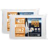 Kit 2 Travesseiros Nasa UP Max Altura 14cm - 1