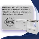 Ver imagem 3 de Balcao Cooktop 4 Bocas e Pia 120cm Branco Mobbs