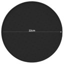 Ver imagem 6 de Chuveiro Ducha Fria Redondo 22cm Cromado + Suporte de Canto Porta Shampoo Cinza + Veda Rosca