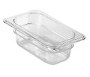 Ver imagem 2 de Conj 10 Cuba Gastronômica Policarbonato GN 1/9X65 mm com tampa com abertura