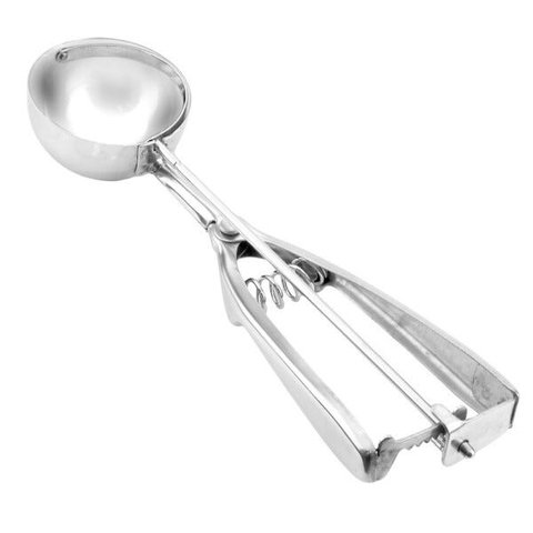 Concha para sorvete com ejetor 22 cm Inox Gourmet Mix