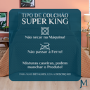 Ver imagem 7 de Jogo de Cama Casal King Size Melody Bordada 03 Peças Super Elegante-ravena:terracota