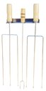 Ver imagem 1 de Kit 2 Espetos Tridente Costelão 67 Cm+ Garfo 59 Cm