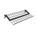 Ver imagem 1 de Prateleira para cremalheira inclinada modelo em tela 60X25 cm Comac - Preto