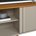 Ver imagem 6 de Rack para Tv até 55 Polegadas Belluno com 1 Porta - Nature / Off White