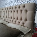 Ver imagem 3 de Cabeceira Cama King Paris Premium Linho Bege 195 x 120