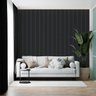 Papel de Parede Adesivo Ripado Madeira | Efeito 3d, Fácil de Aplicar, Elegante - 5