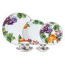 Aparelho de Jantar 42 Peças em Porcelana Fruit Wolff 17385 - 2