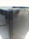 Ver imagem 2 de Cachepô 100% Mdf Revestido em Vidro Preto com Glitter Azul