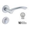Fechadura Architect 6239 St2 55mm Cromo Escovado Lafonte LaFonte Assa Abloy - 3