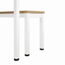 Ver imagem 3 de Kit 2 Bancos com Mesa 180cm F5 Office Industrial MDP Metal