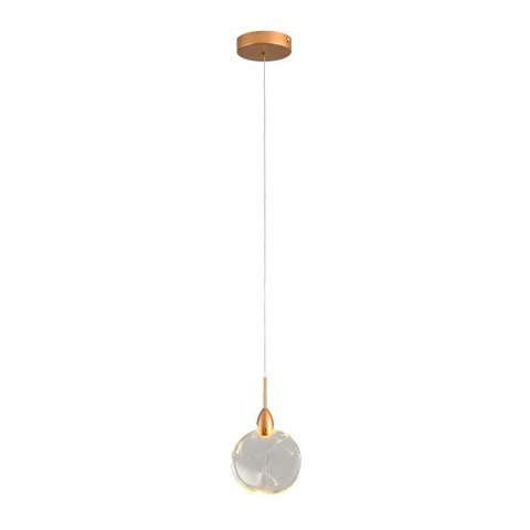 Lustre Pendente Skylight Bright 4084 Led Bivolt Dourado