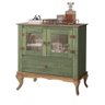 Aparador Para Sala Rústico Madeira Maciça Verde Shop JM - 2