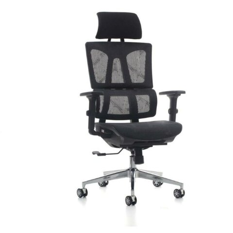 Cadeira Presidente Giratória em Tela Mk – 4011 – Cor Preto