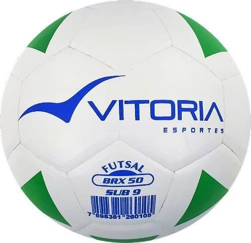 Kit 3 Bolas Futsal Vitoria Brx Max 50 Sub 9 (6 A 8 Anos) - 3