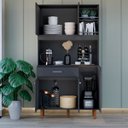 Ver imagem 6 de Armário de Cozinha Compacto 5 Portas e 1 Gaveta Multiuso Organizador