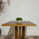 Ver imagem 3 de Mesa Fixa 70x70 de Madeira:mel